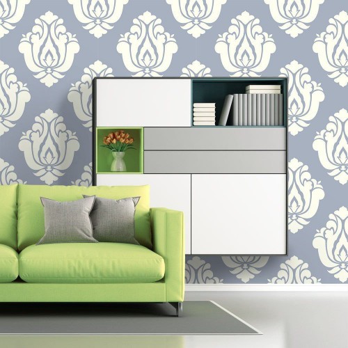 Adesivo de parede Papel de Parede Luxury Vintage