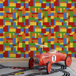 Papel de Parede Lego